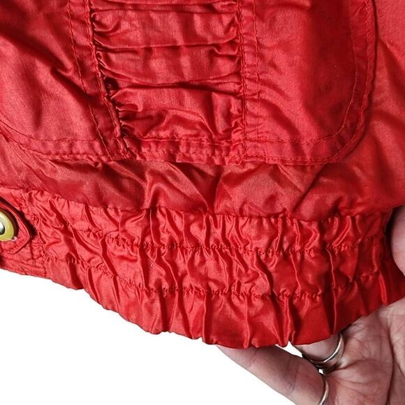 Pan Asia Women's Vintage Red And Yellow Wind Breaker Jacket Size Medium
CL - Picture 7 of 11
